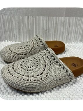 The Sak Bolinas Clog Crochet Knit